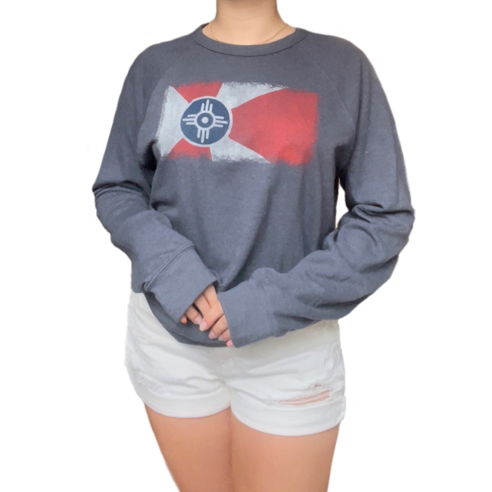 Wichita (KS) Flag Crewneck